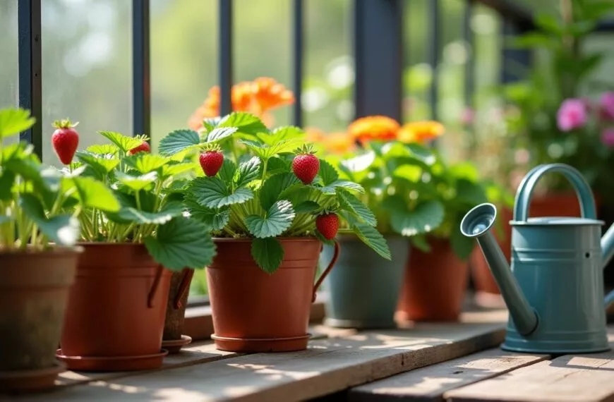 Geen ervaring nodig: 5 gemakkelijke aardbeirassen om op een balkon te kweken